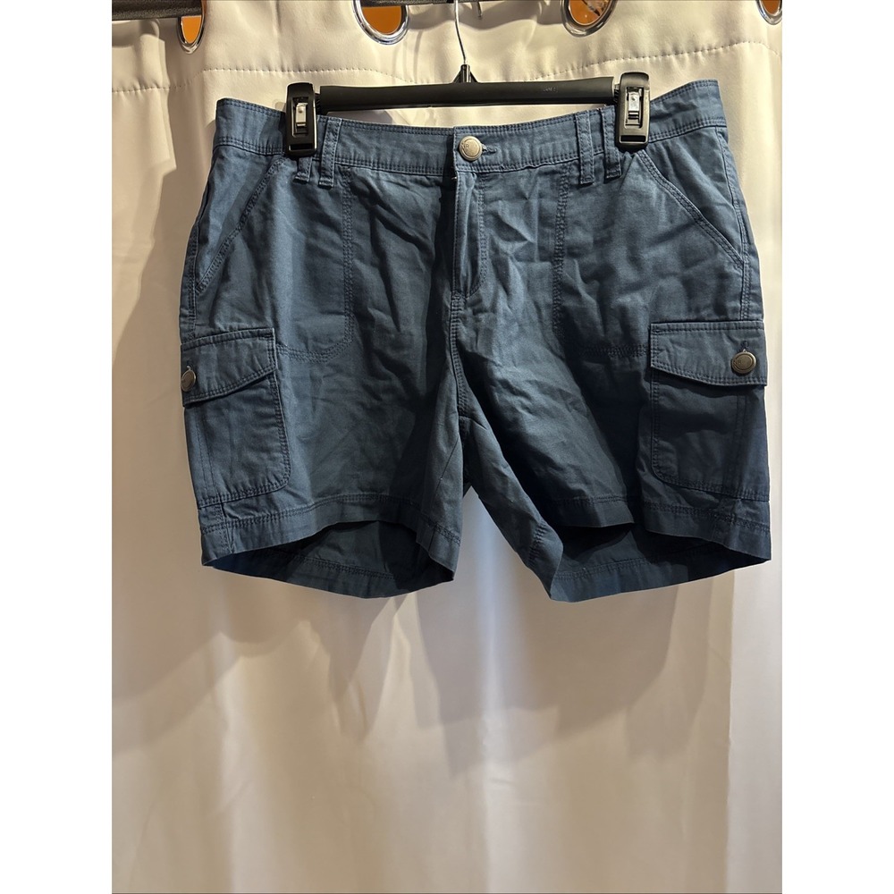 Natural Reflections‎ Canvas Cargo Short Size 10 Blue Summer